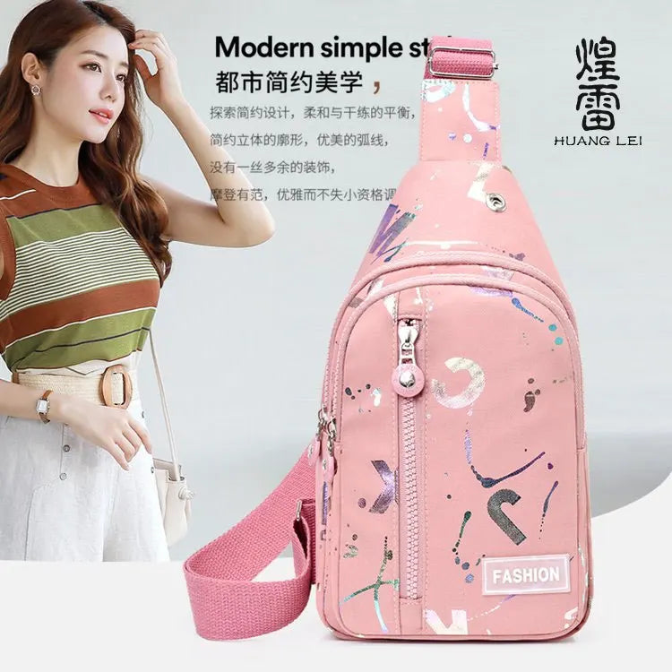 Cross-Body Is Simple One-Shoulder Trend Light Large-Capacity Carry Outdoor Small Backpack