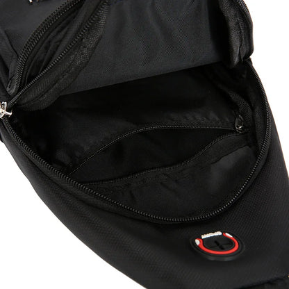 Waterproof Chest Bag Men S Oxford Cloth Shoulder Back Backpack Wear Large Capacity Mobile Phone