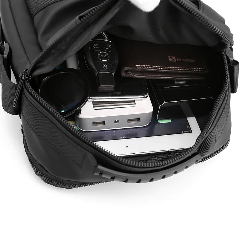 Large Capacity Sloping Across Men S Leisure Business Travel Hand Waterproof Shoulder Bag