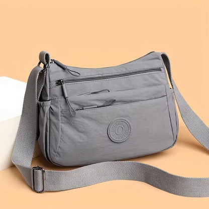 Multi-Pocket Casual Crossbody Bag for Women