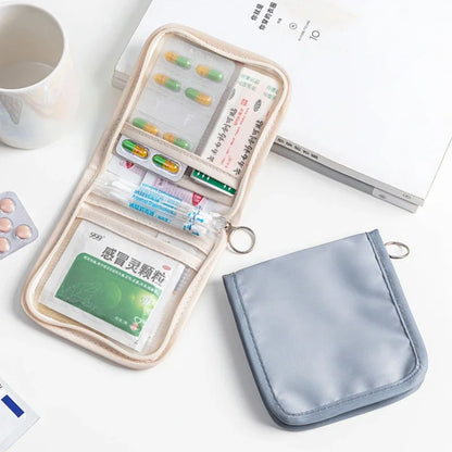 Mini Medical Pouch Small Cosmetic Bag Travel Sanitary Napkins Organizer Makeup Coin Purse Lipstick