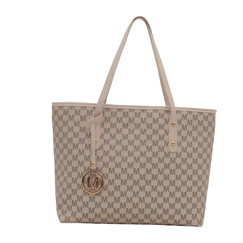 Stylish Tote Bag Vintage Handbag Large Underarm Shoulder Bag Women Suitable Daily Use