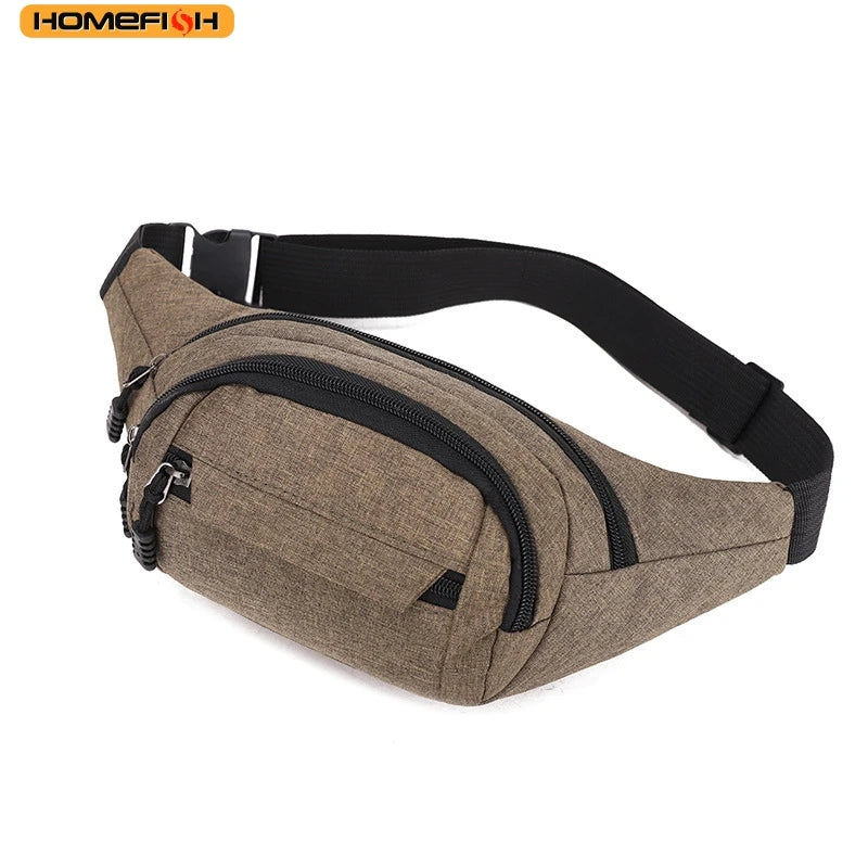 Mobile Waist Bag Both Men Women Multifunctional Large Capacity Anti Splash Business Wear Resistant