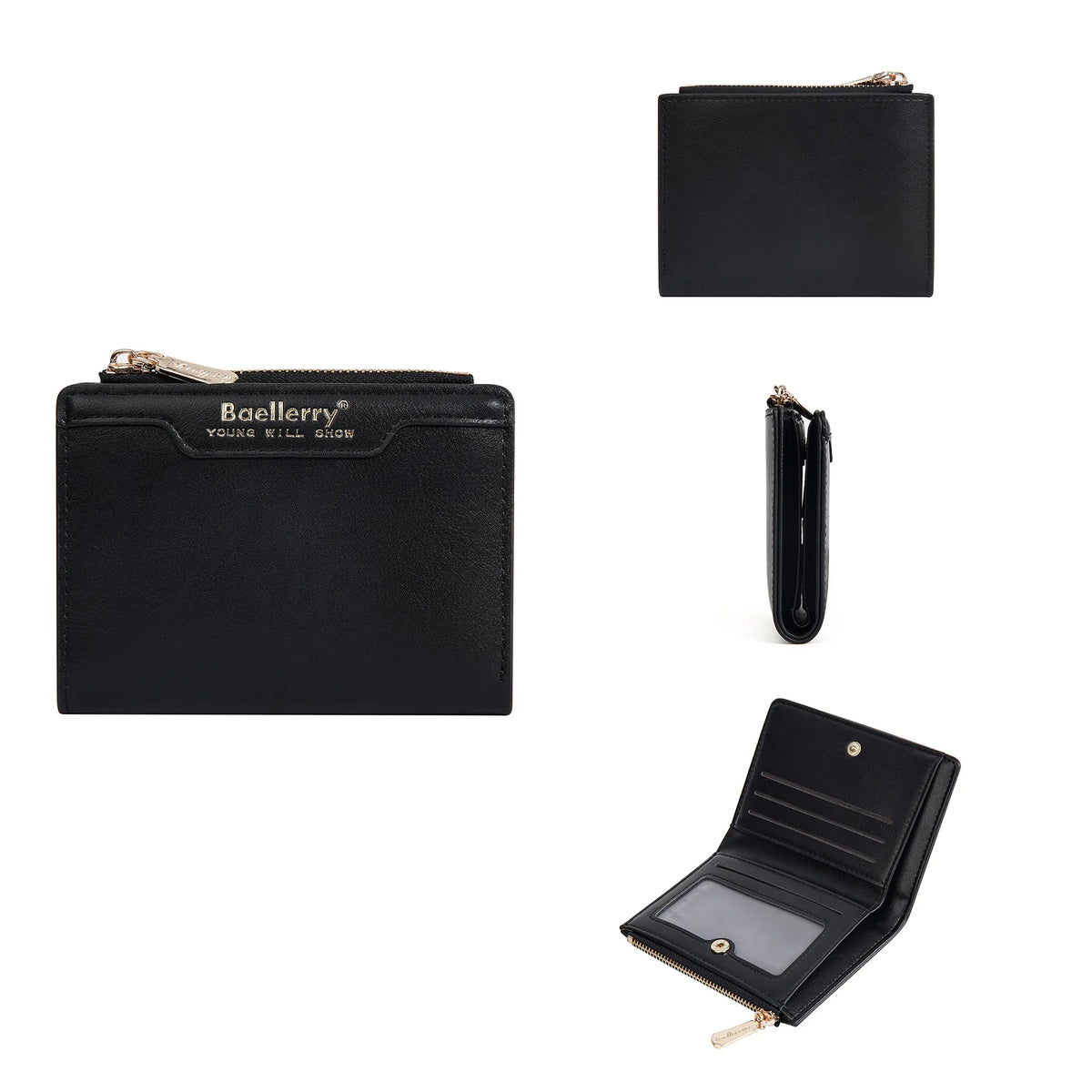 Ladies Short Wallet Fashionable Versatile Multiple Slots