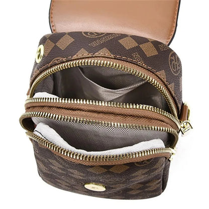 Monogram Crossbody Bag – Small Phone Purse for Women