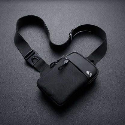 Waterproof Mini Sling Chest Bag – Adjustable Strap for Travel & Running
