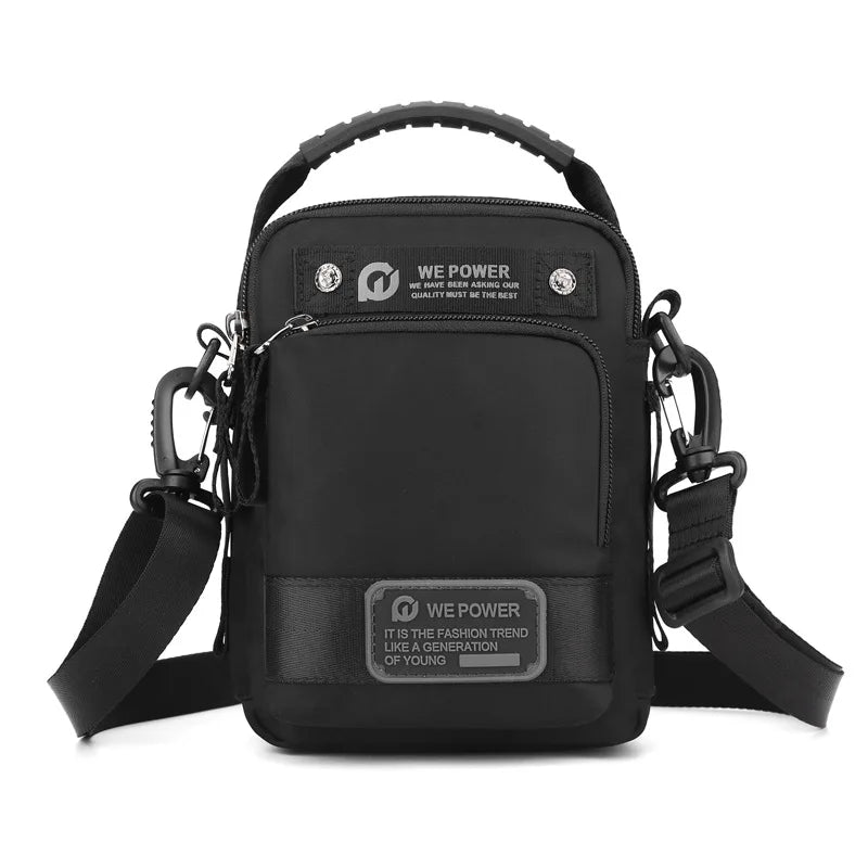 Men S Shoulder Bag Waterproof Outdoor Multifunctional Waist Leisure Cross-Body - Waterproof