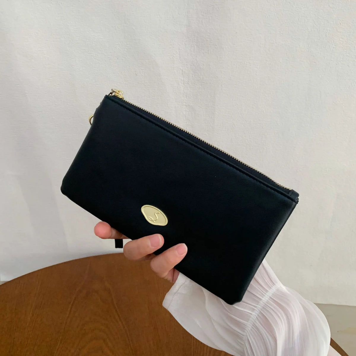 Ladies Purse Long Student Change Collector Hand Rope Bag