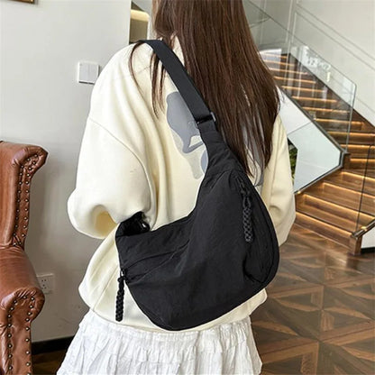 Lightweight Shoulder Bags Large Capacity Handbag Travel Shopper Bag Female Purses