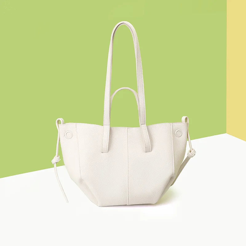 Large-Capacity Korean Version Commuter Tote Bag High-End Hand-Held Shoulder Bag
