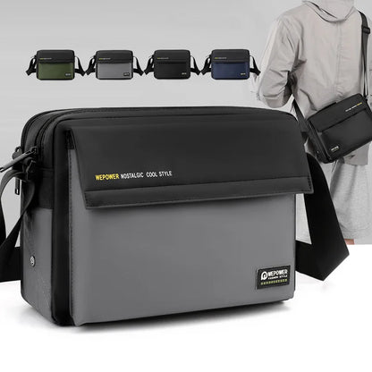 Men S Crossbody Bag Light Leisure Shoulder Travel Outdoor Large Capacity Storage Diagonal Cross