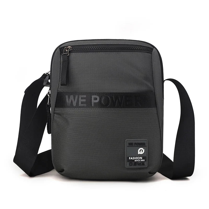 Nylon Waterproof Fashionable Single-Shoulder Crossbody Bag Men Casual Lightweight Outdoor Travel