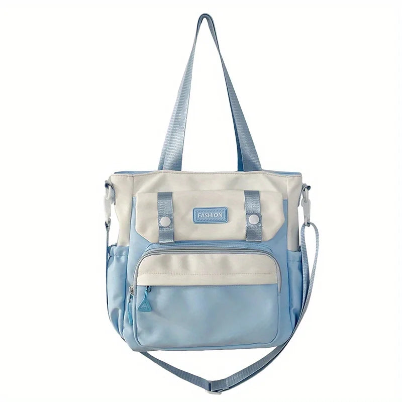 Canvas Tote Bag for Women – Waterproof Shoulder & Crossbody Handbag
