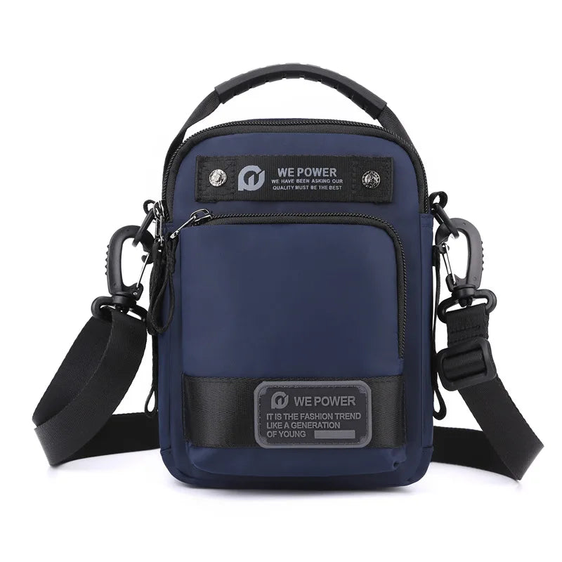 Men S Shoulder Bag Waterproof Outdoor Multifunctional Waist Leisure Cross-Body - Waterproof