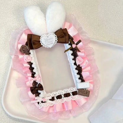 Ita Bag Insert Board with Rabbit Ears – Kawaii Photo Card Holder