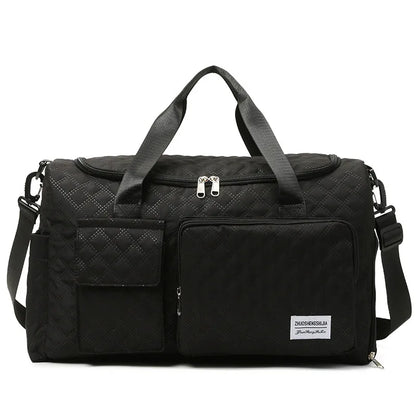 Wear-Resistant Oxford Cloth Lightweight Portable Fitness Bag Dry Wet Separation Large Capacity
