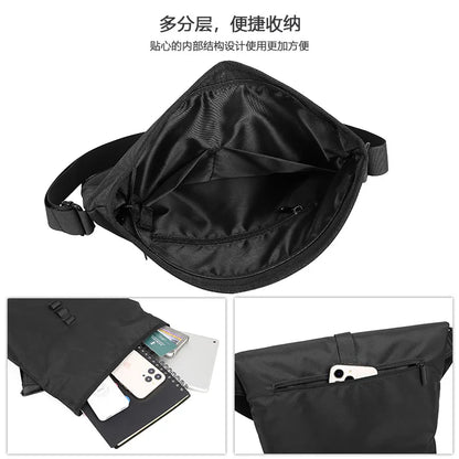 Men S Crossbody Bag Japanese Single-Shoulder Bag Men S Waterproof Travel Crossbody Bag - Waterproof