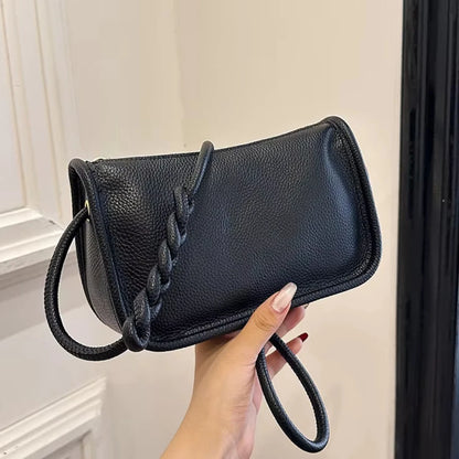 100 Real Cowhide Genuine Leather Sac Women Crossbody Bags Ladies Capacity Shoulder Bag Handbag