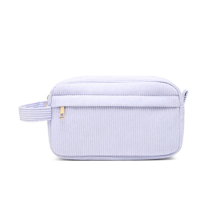 Corduroys Cosmetic Bag Simple Mini Portable Cosmetics Lipstick Storage Large Capacity
