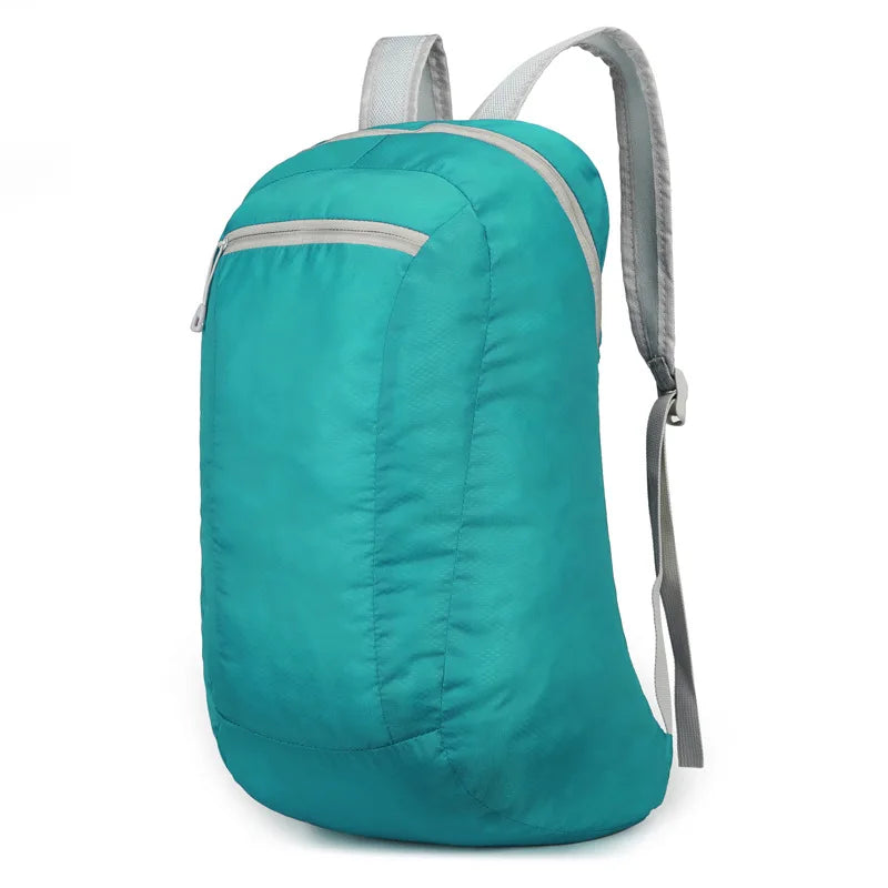 Foldable Colorful Outdoor Double-Shoulder Backpack