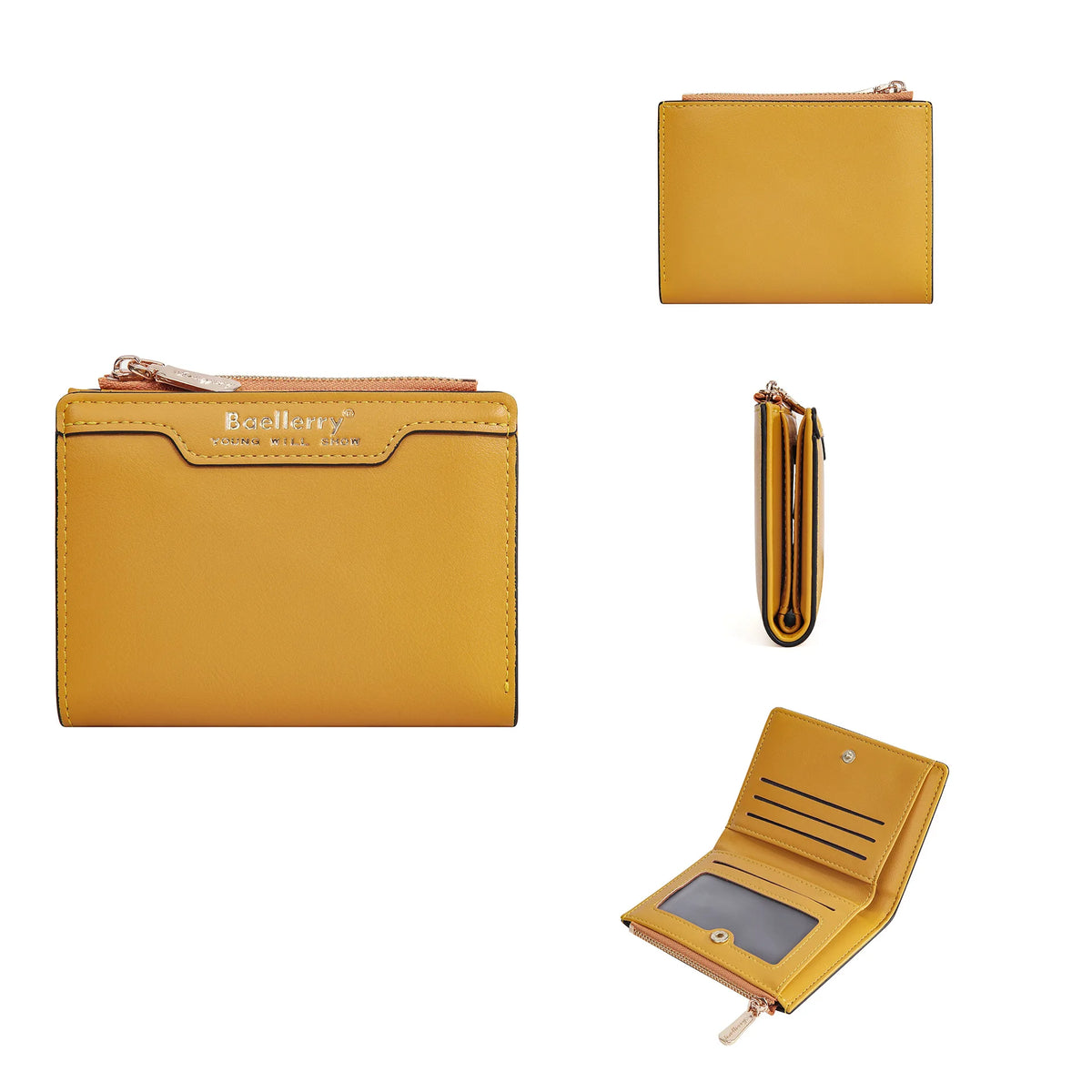 Ladies Short Wallet Fashionable Versatile Multiple Slots