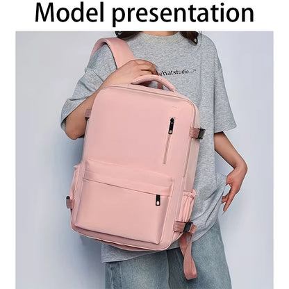 Smart Versatile Compact Backpack Adjustable-Strap Lightweight Work Travel Daily Use Storage