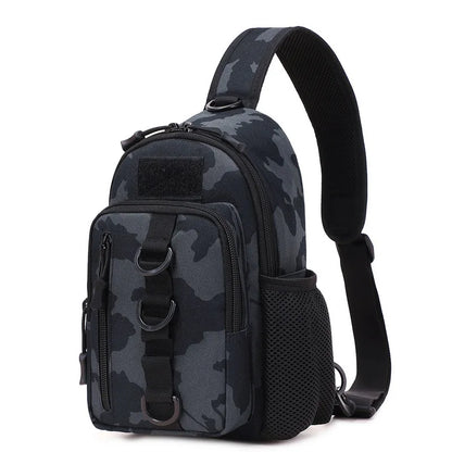 Wear-Resistant Oxford Fabric Crossbody Bag Multi-Purpose Waist Bag Outdoor Tactical Single-Shoulder