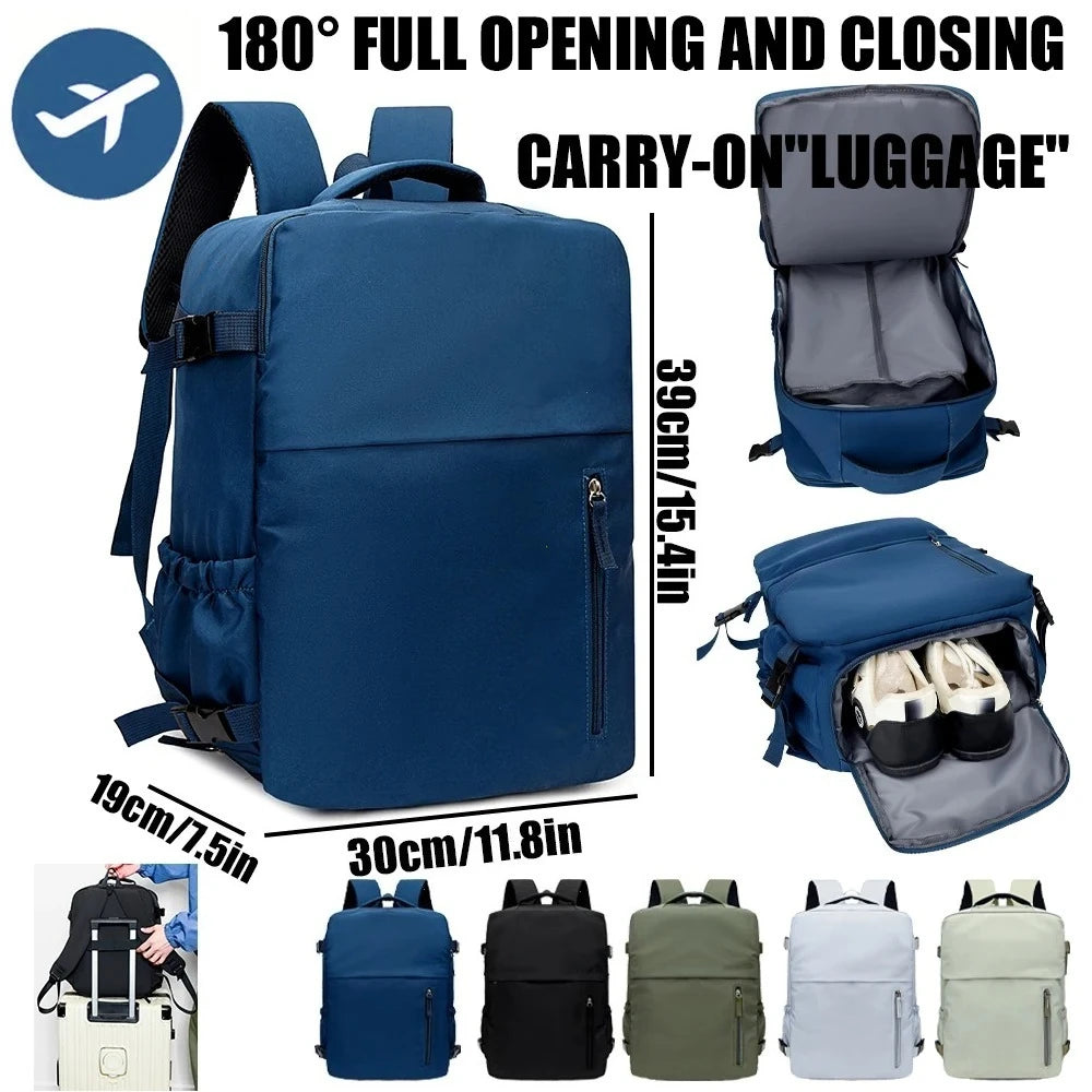 Travel Backpack Airline Approved Easyjet Wizz Air Large Capacity