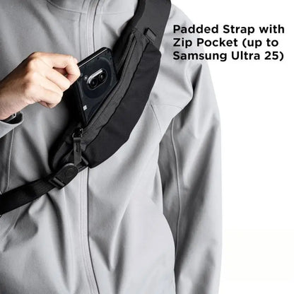 7 5l Single Shoulder Sling Chest Bag Crossbody Backpack Water Bottle Holder Fits 11 Inch Tablet