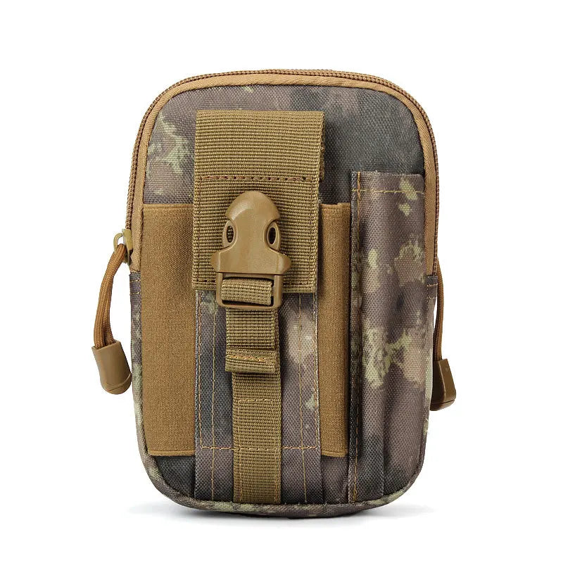 Camouflage Cycling Motorcycle Portable Multi-Functional Leg-Binding Bag Sports Loose Change Key Bag