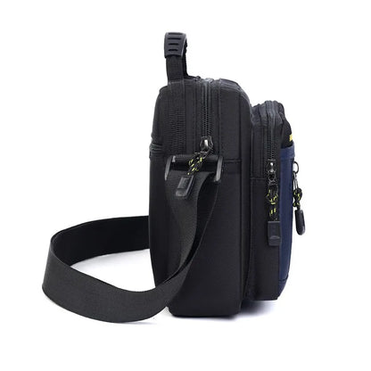 Durable Oxford Fabric Simple Square Commuter Single-Shoulder Bag Versatile Hand-Held Crossbody Bag