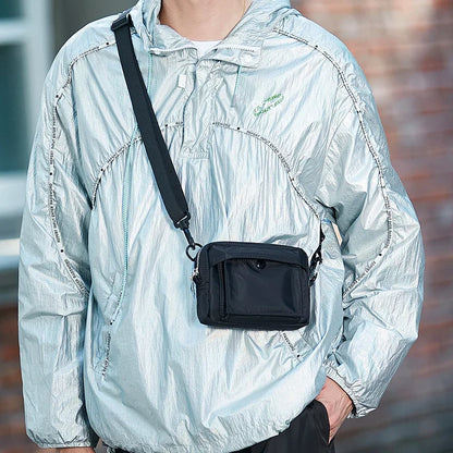 Crossbody Bag Men Women Workwear Crossbody Bag Oxford Cloth Casual Single-Shoulder Bag