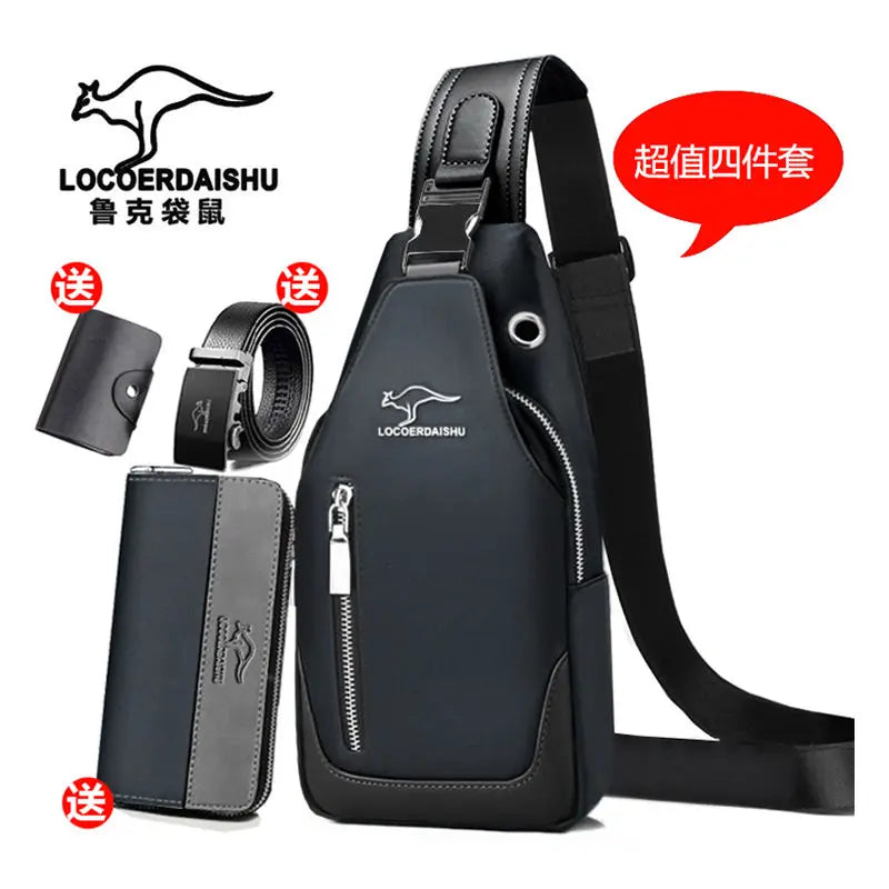 Crossbody Sling Bag – Waterproof Waist Bag for Sports and Travel