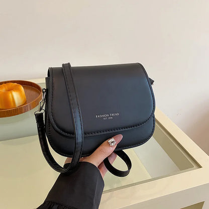 Vegan Leather Crossbody Bag for Women – Structured Shoulder Bag