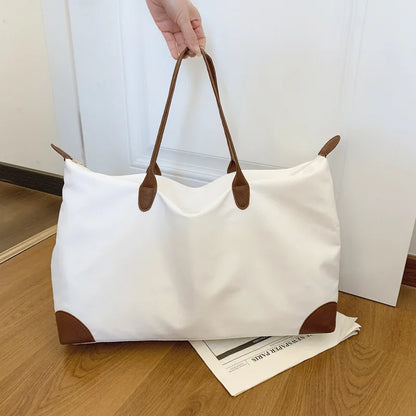 Travel Tote Bag Large Capacity Weekender Gym Carry-On Bag