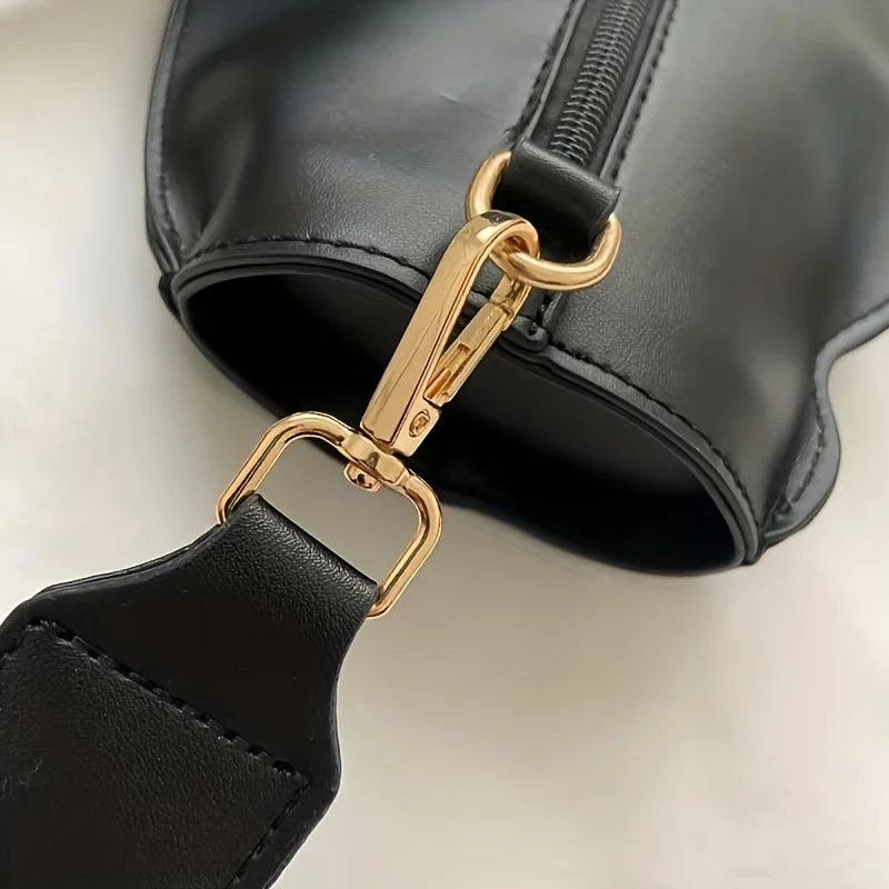Black Cat Crossbody Bag – Novelty PU Leather Women's Purse