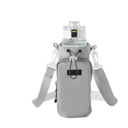 Unisex Water Bottle Holder Strap Insulation Water Bottle Carrier Bag Phone Pocket Water Bottle Sling