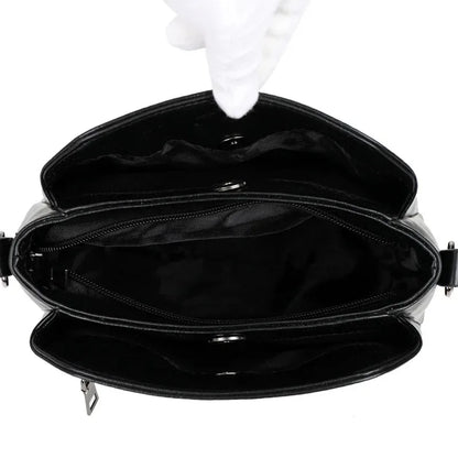 Crossbody Bag for Women – Synthetic Leather Square Shoulder Bag