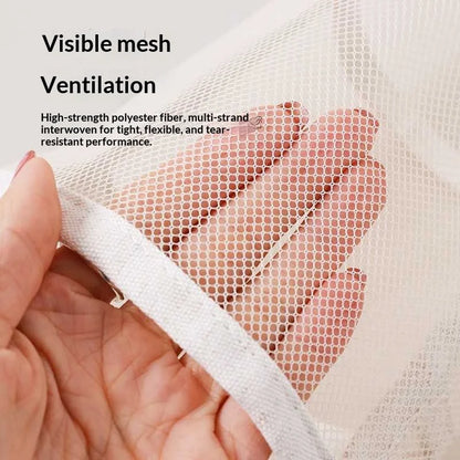 Homefish Mesh Makeup Toiletry Storage Bags Handbags Portable Travel Washing Body Shower Tools