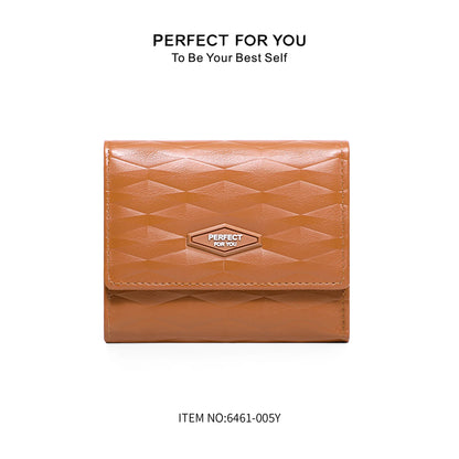 Short Student Girls Diamond-Shaped Wallet Women S Coin Purse
