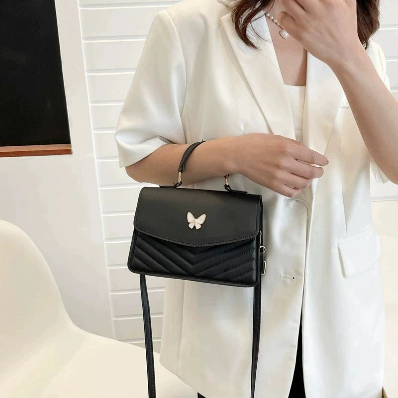 Crossbody Bag for Women – Embossed PU Leather Shoulder Purse