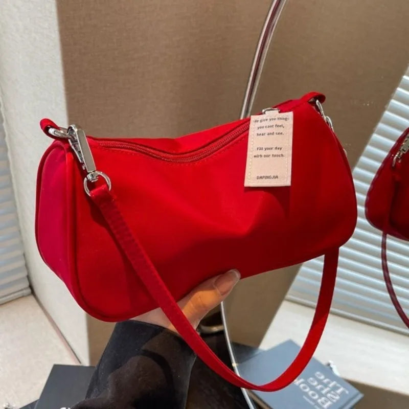 Crossbody Shoulder Bag – Minimalist Underarm Purse with Adjustable Strap