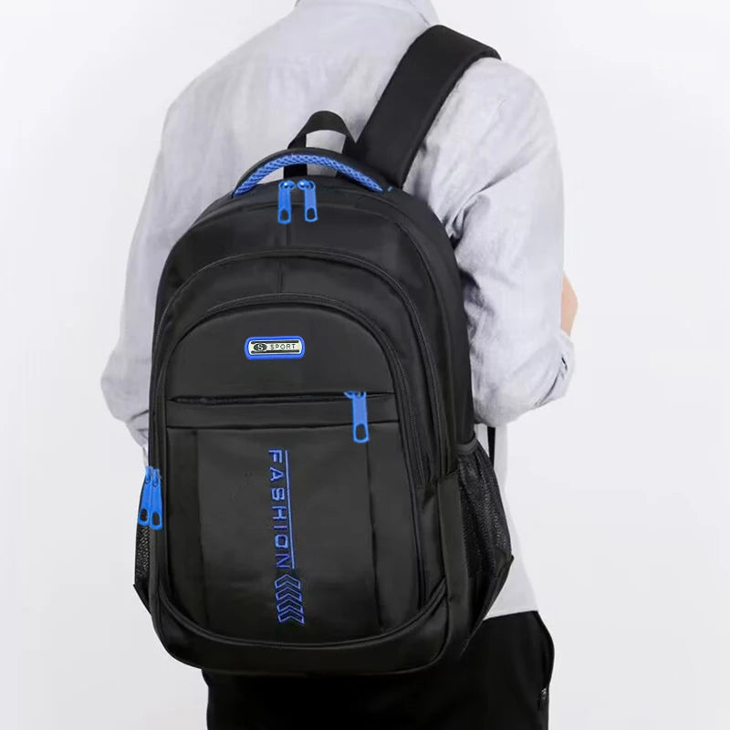 Large Sport Backpack for Men & Women – Multi-Pocket School & Travel Bag