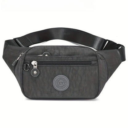 Fanny Pack Crossbody Sling Bag – Multi-Pocket Waist Purse for Women