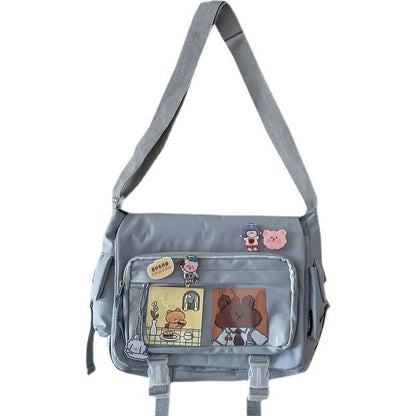 Waterproof Nylon Crossbody Bag for Women & Teen Girls