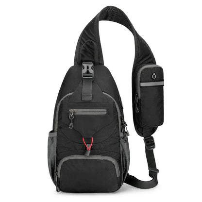 Men S Lightweight Outdoor Nylon Multi-Functional Waist Bag Cash Register