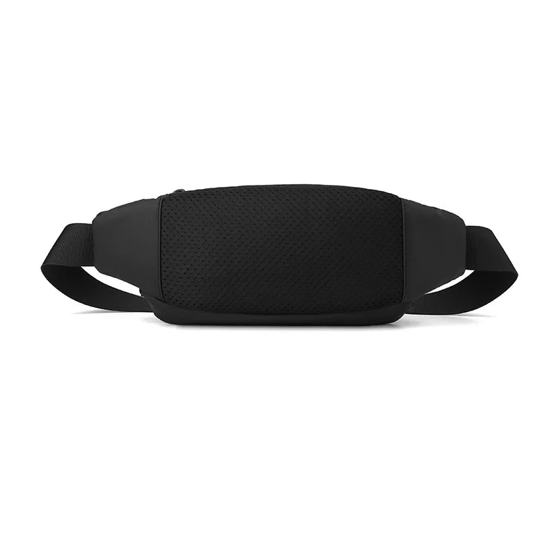 Men Multifunctional Waist Bag Waterproof Leisure Sports Outdoor Riding Large Capacity Crossbody