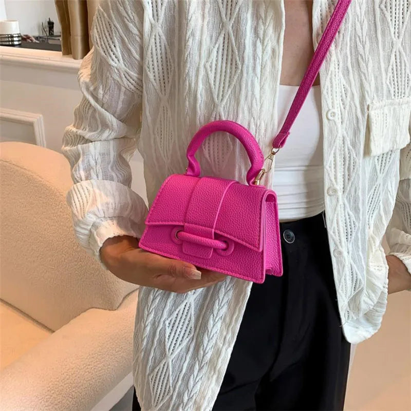 Mini Crossbody Bag – Women's Small Handbag with Top Handle