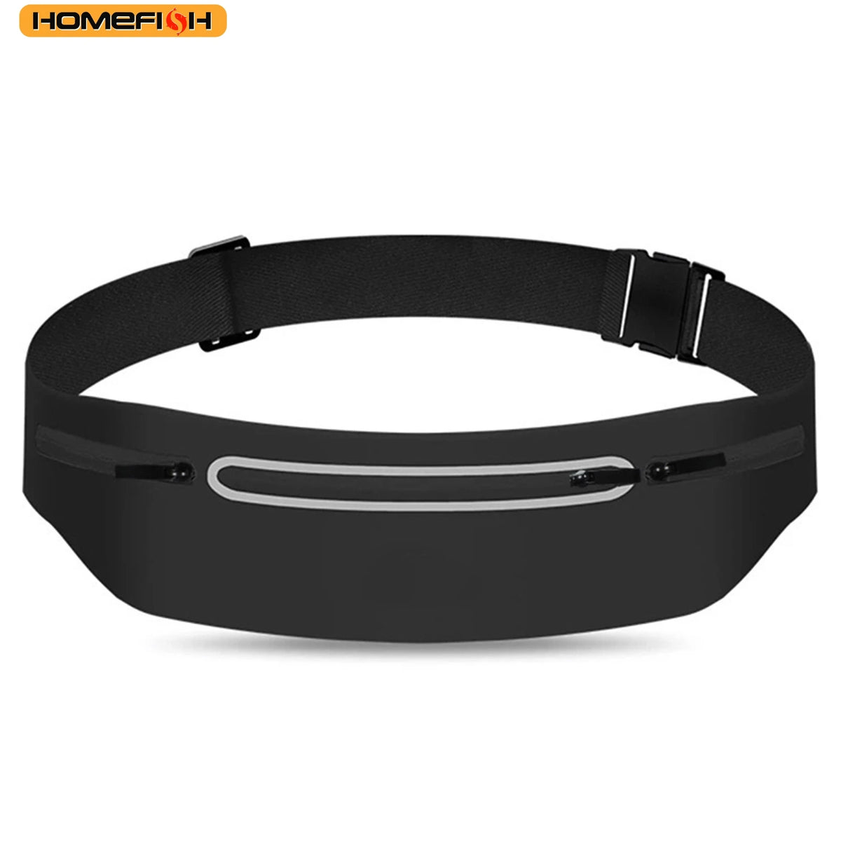 Homefish Waterproof Running Waist Pack Adjustable Belt Men Women Slim Bags Portable Outsides Jogging