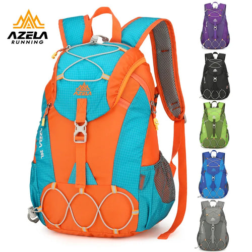 Waterproof Color Collision Nylon Cloth Outdoor Riding Cross-Country Mountaineering Backpack Light